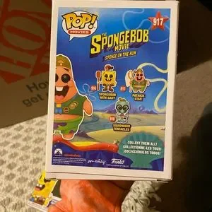 Funko Toys Funko Pop Figure 96 Spongebob Squarepants With Gary